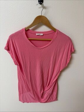 Free to Live Pink Scoop Neck Dolman Sleeve Top women’s size M